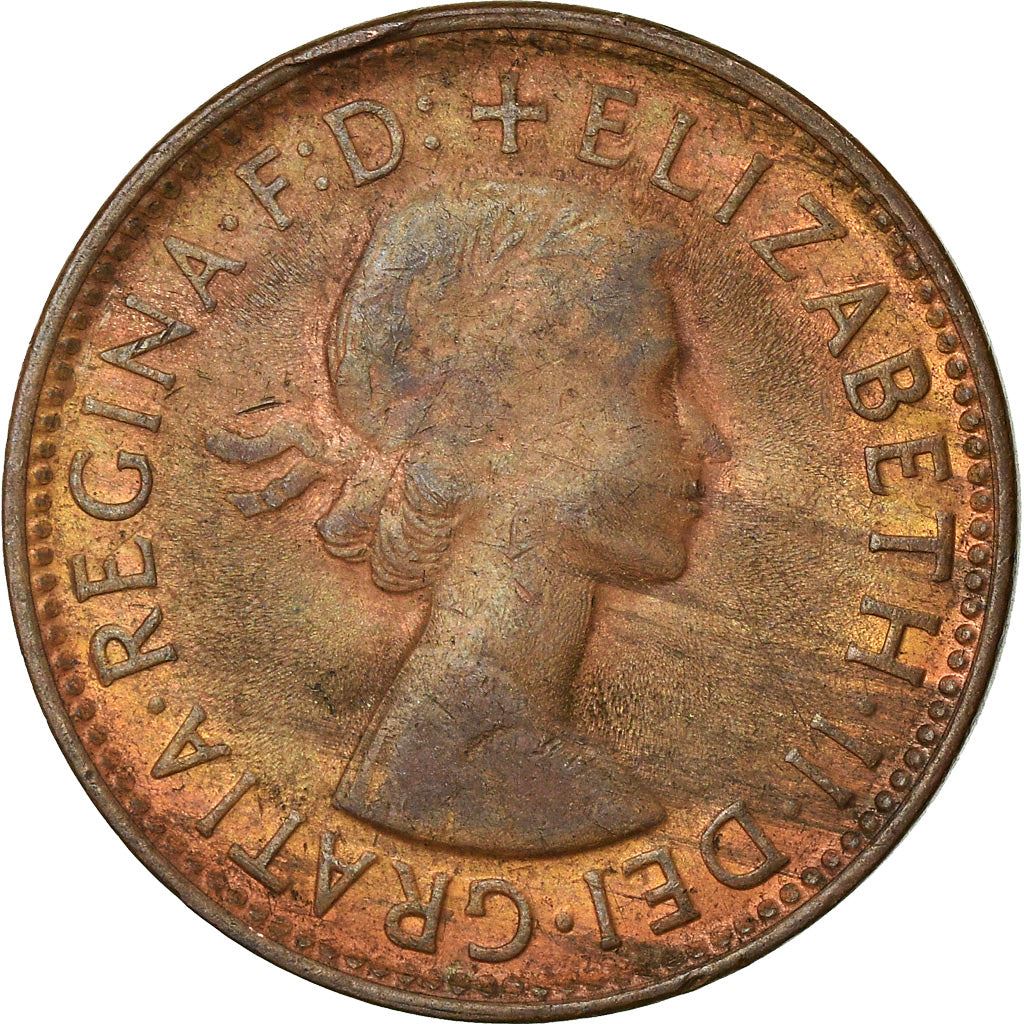 Australia | 1/2 Penny Coin | Kangaroo | Km:61 | 1959 - 1964