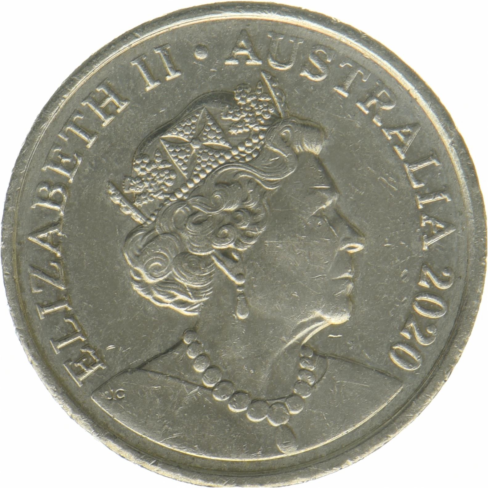Australia | 5 Cents Coin | Echidna | KM:3612 | 2019 - 2023