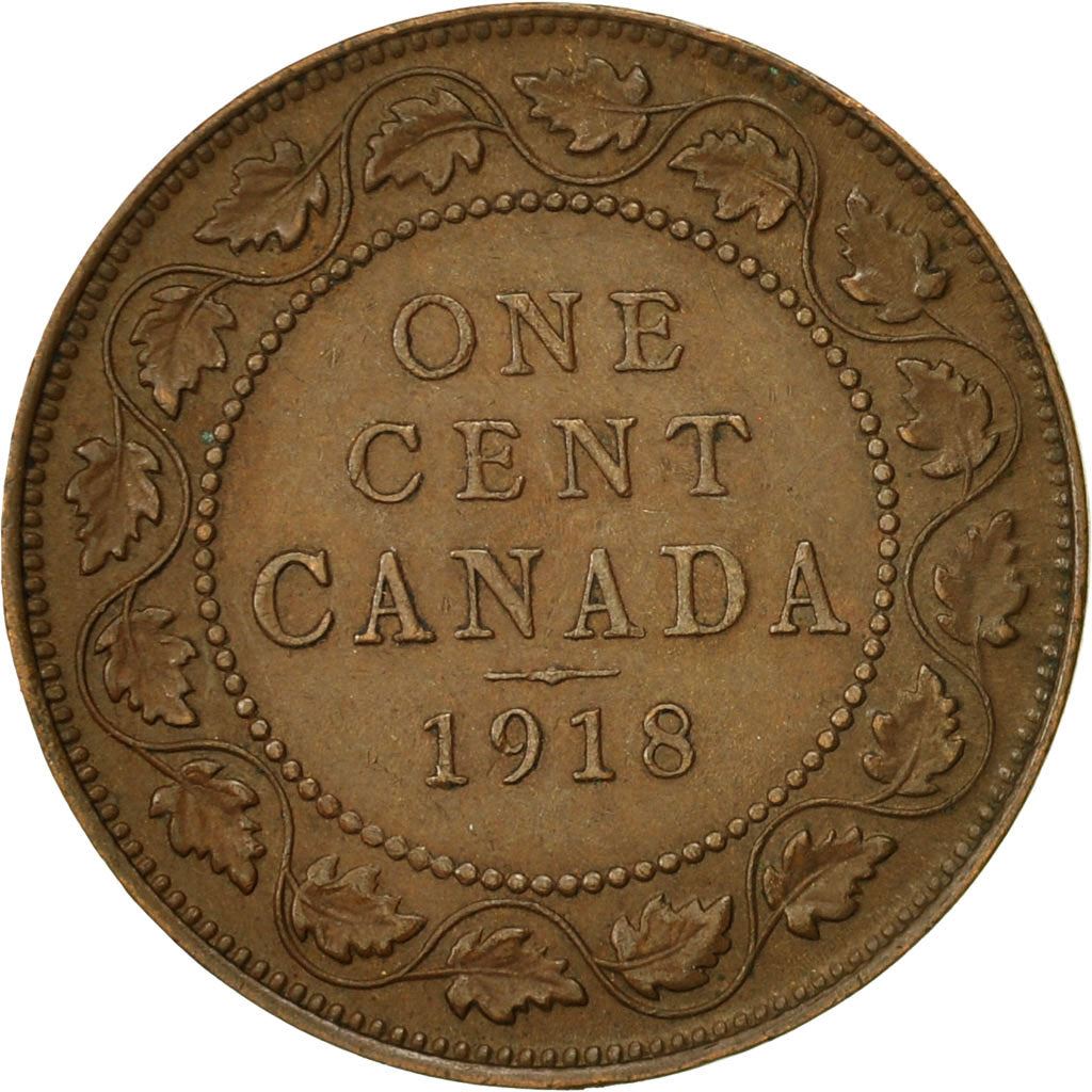 Canada | 1 Cent Coin | Bronze | KM:21 | 1912-1920