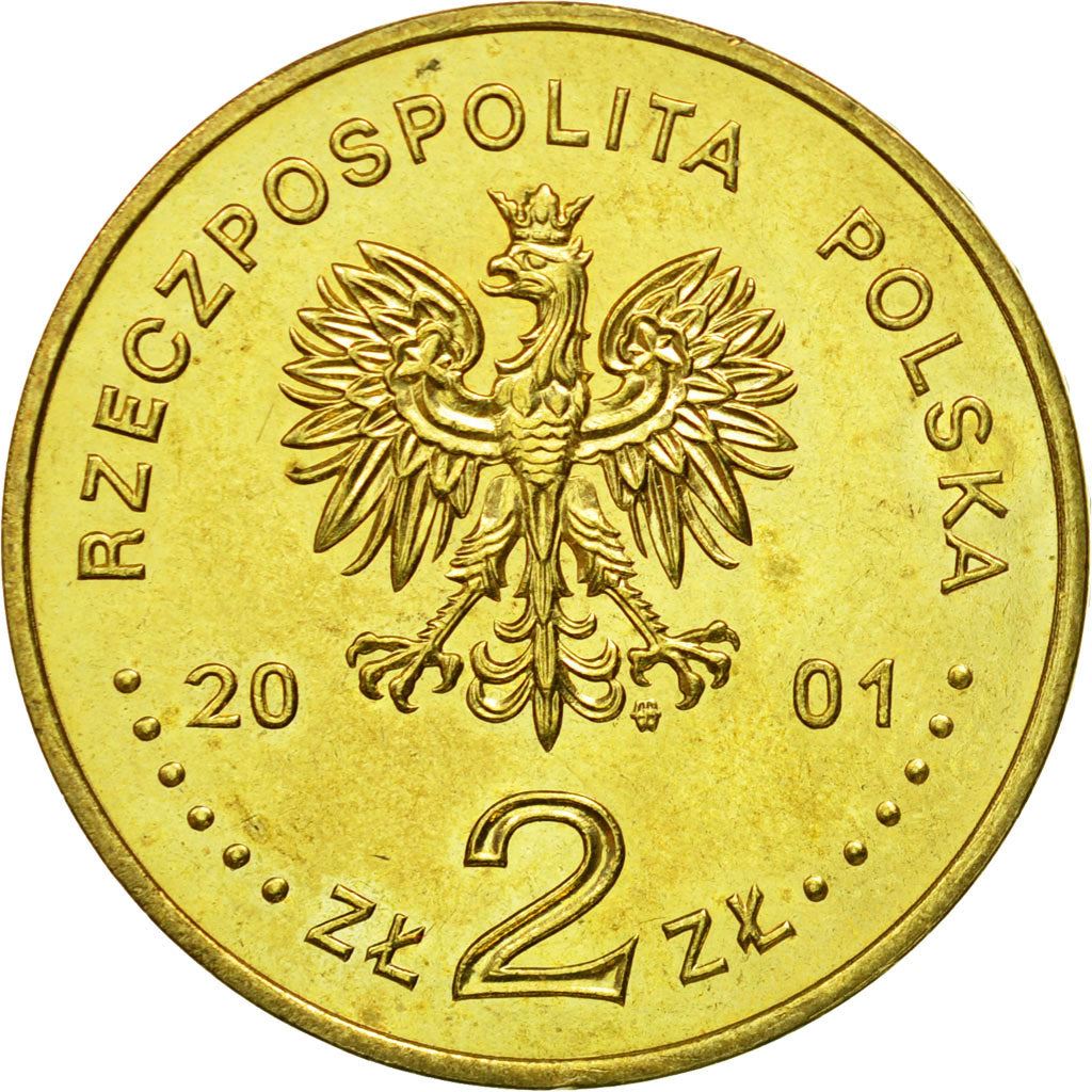 Poland | 2 Zlotys Coin | Cardinal Stefan Wyszyński | Y:418 | 2001