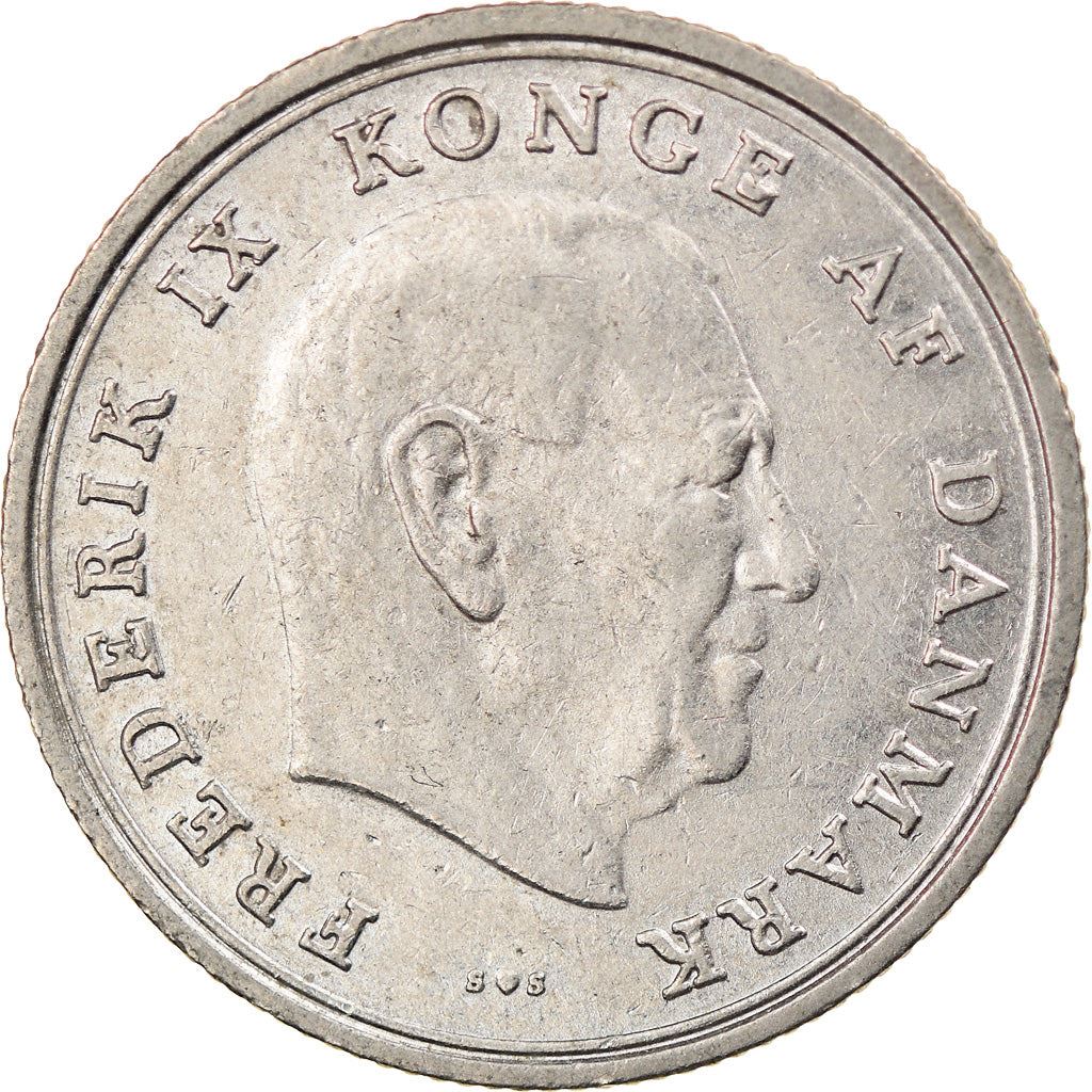 Denmark | 1 Krone Coin | Frederik IX | Km:851 | 1960 - 1972