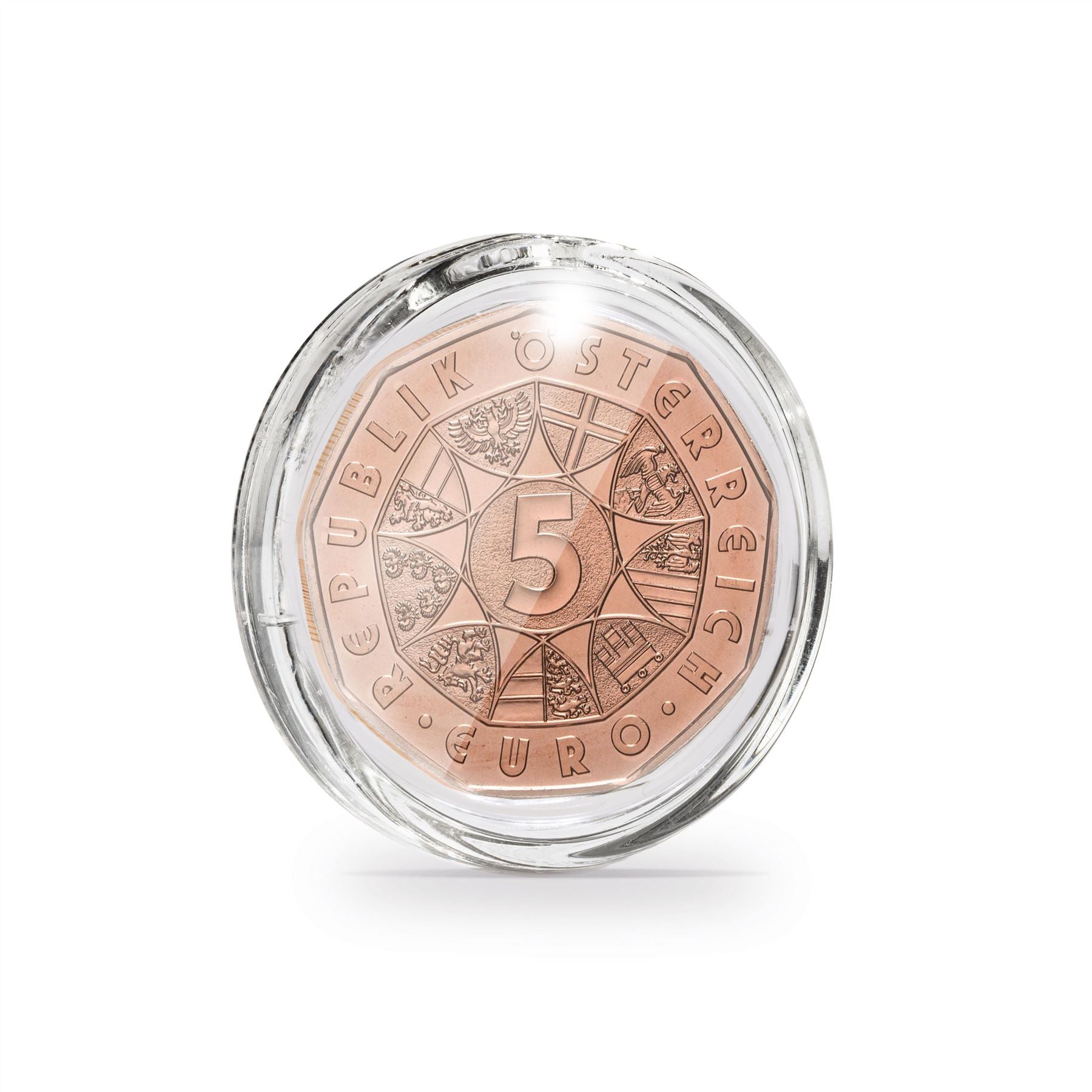 ULTRA "Perfect Fit" Rimless Coin Capsules | Perfect Fit for Specific Coins | Packs of 10
