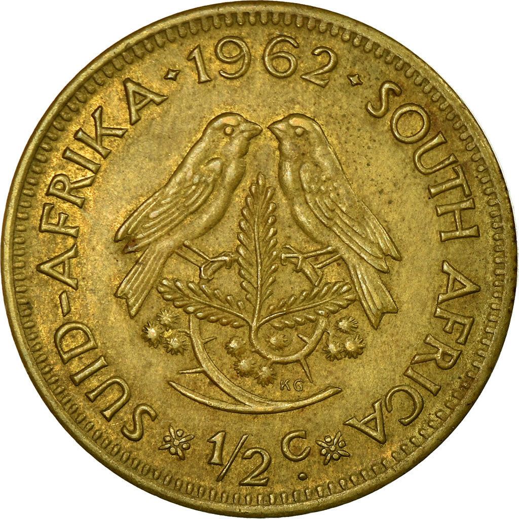 South Africa ½ Cent 1st decimal series Coin KM56 1961 - 1964
