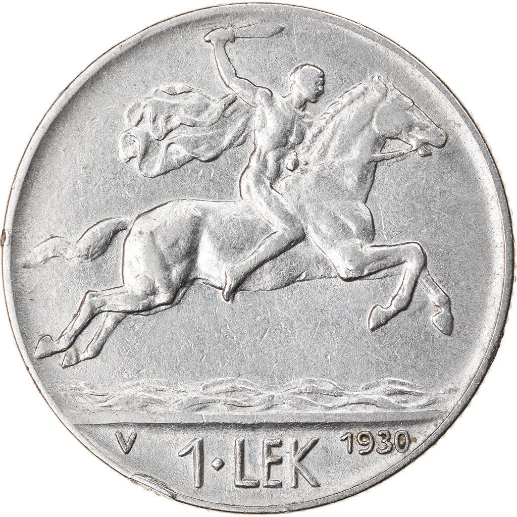 Albania | 1 Lek Coin | Alexander the Great | KM:5 | 1926 - 1931