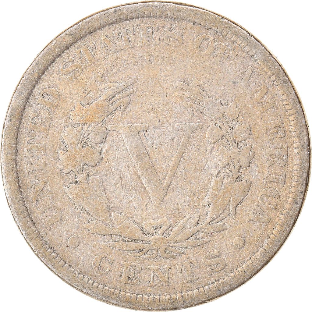 United States | 5 Cents Coin | Liberty | Roman Numeral | KM112 | 1883 - 1913