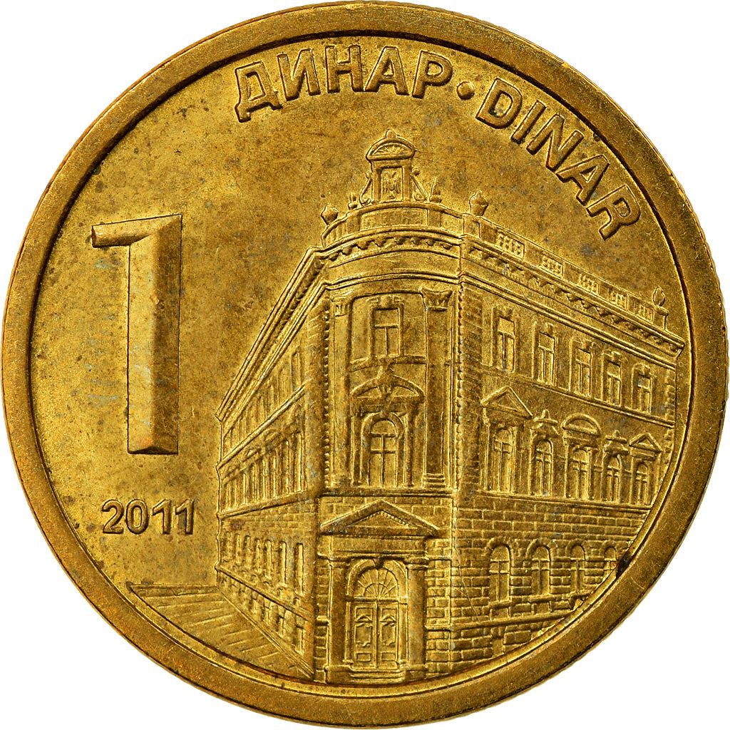 Serbia 1 Dinar Coin | National Bank | KM54 | 2011 - 2020