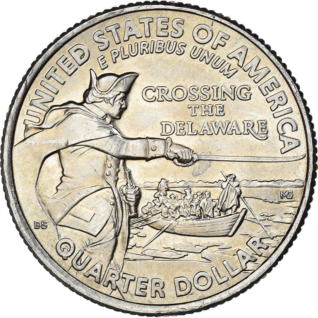 USA | 1/4 Dollar Mønt | General Washington | Km:758 | 2021