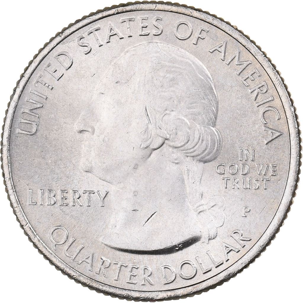 United States | 1/4 Dollar Coin | Arizona | Grand Canyon | Km:472 | 2010