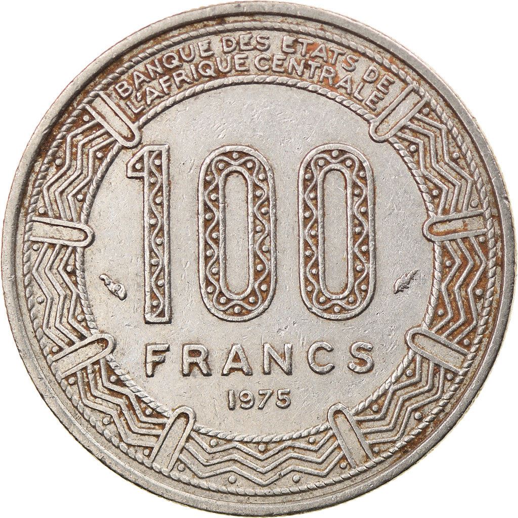 Chad | 100 Francs Coin | Giant Eland | Km:3 | 1975 - 1991