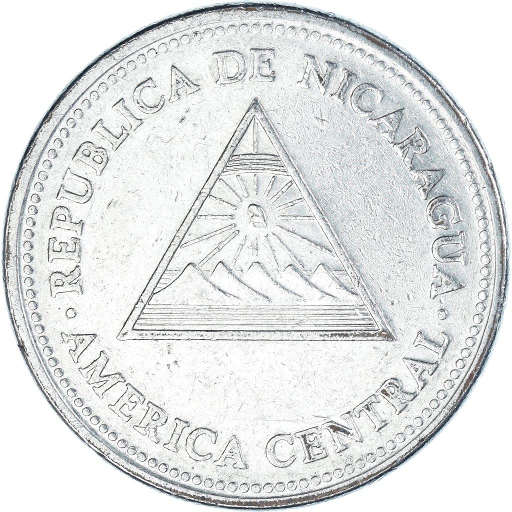 Moneda de 5 Córdobas de Nicaragua  | KM90 | 1997 - 2000