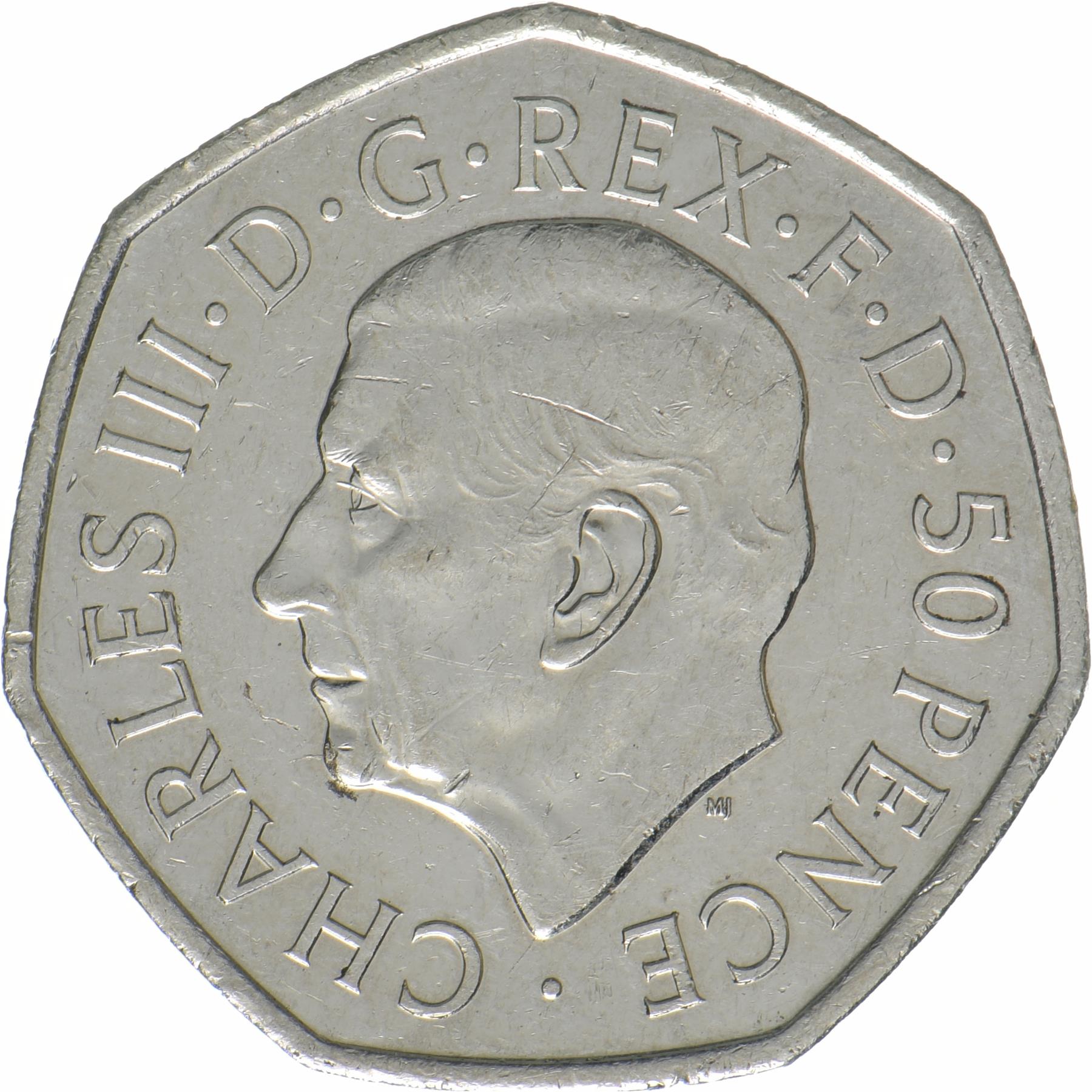 United Kingdom | 50 Pence Coin | Legacy of the Queen | KM:2165 | 2022