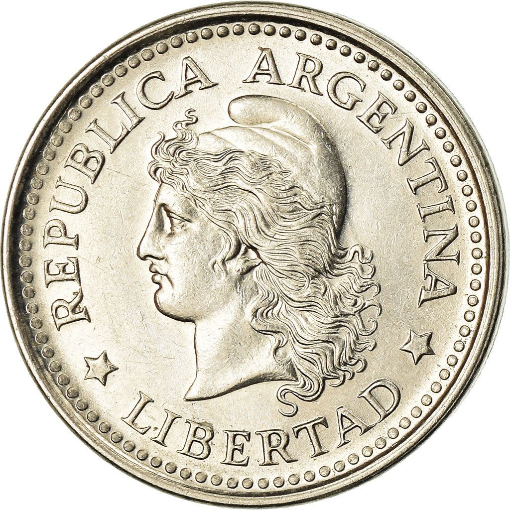 Argentina | 20 Centavos Coin | Oudine | Phrygian cap | KM55 | 1957 - 1961