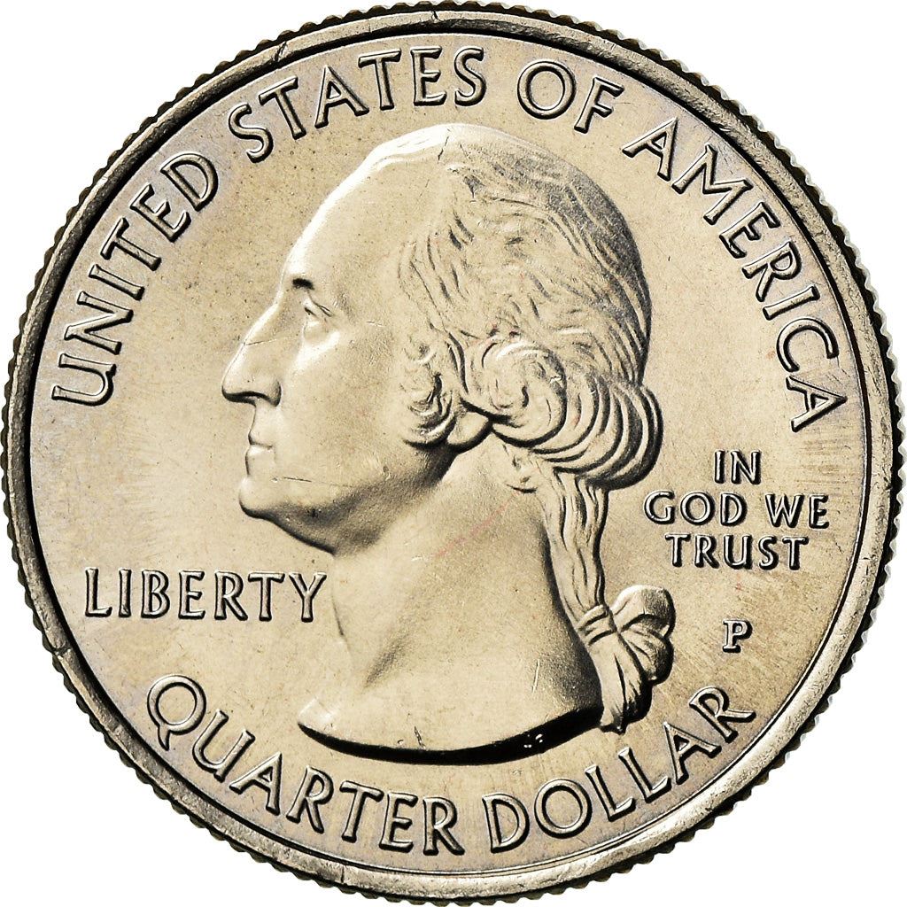United States | 1/4 Dollar Coin | Arches National Park | Km:568 | 2014