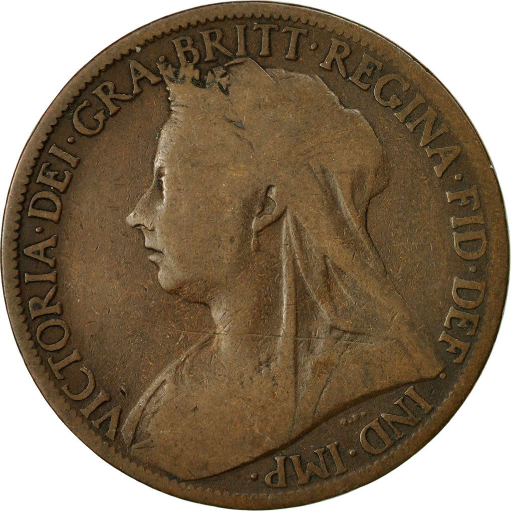 United Kingdom | 1 Penny Coin | Victoria | Km:790 | 1895 - 1901