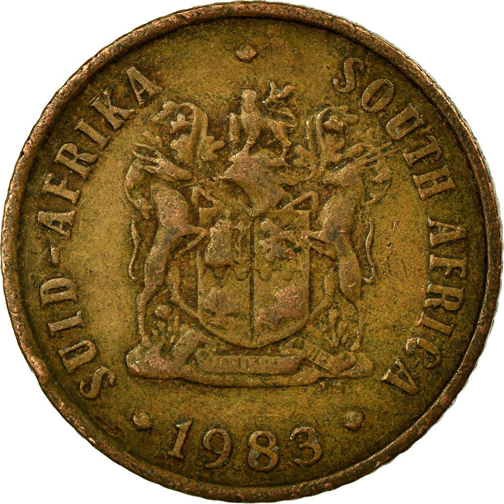 South Africa 1 Cent SUID-AFRIKA - SOUTH AFRICA Coin KM82 1970 - 1989