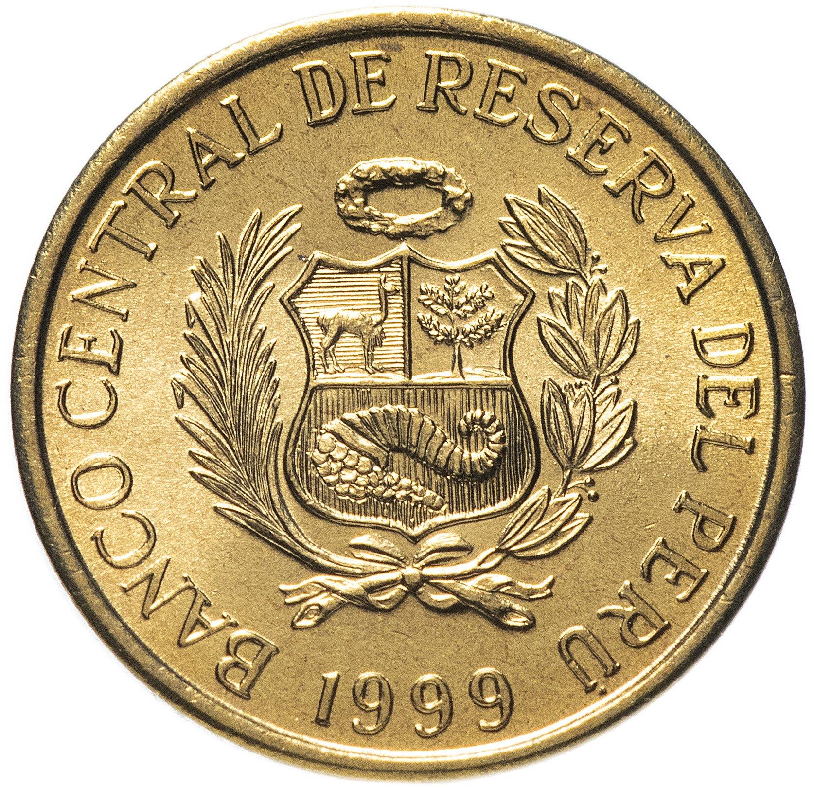 Peru | 1 Centimo Coin | KM303 | 1991 - 1999