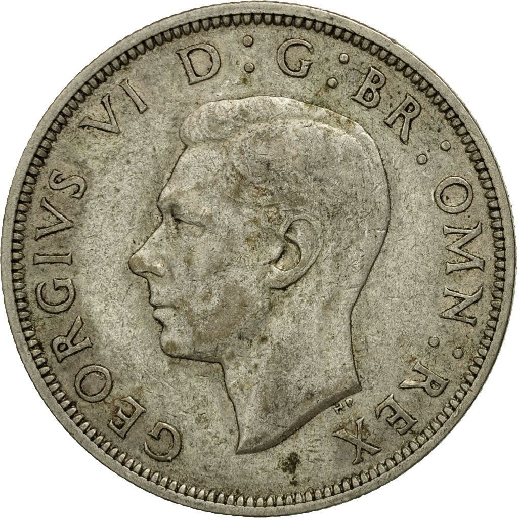 United Kingdom | 1/2 Crown Coin | George VI | KM:856 | 1937 - 1946
