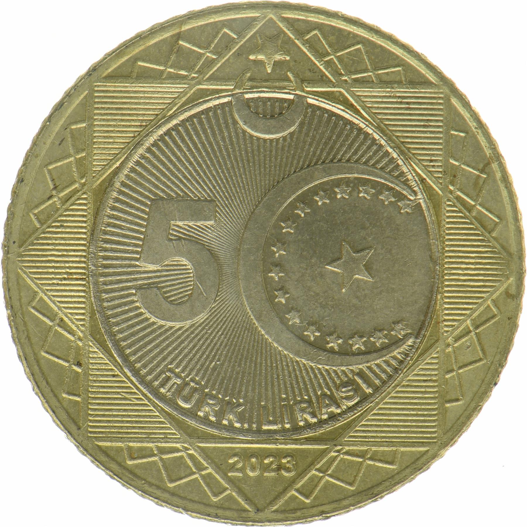Turkey | 5 Lira Coin | Mustafa Kemal Atatürk | 2023