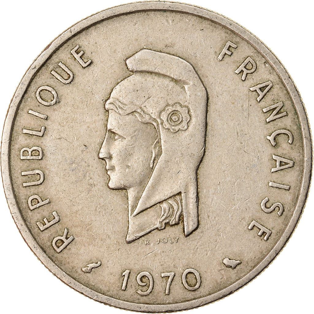 Afars and Issas | 50 Francs Coin | Marianne | Dromedary Camels | Km:18 | 1970 - 1975