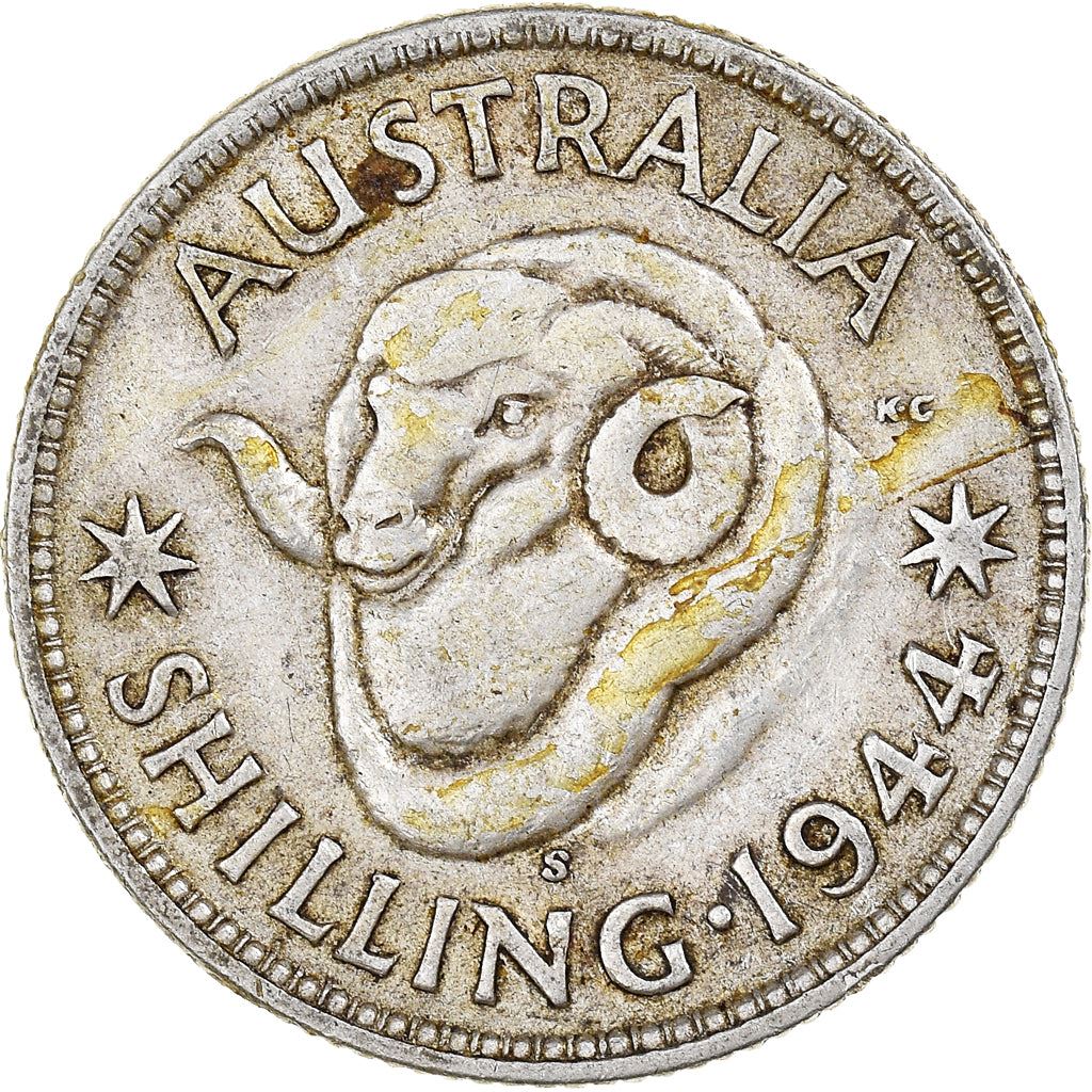 Australia | 1 Shilling Coin | Ram | Km:39 | 1938 - 1945