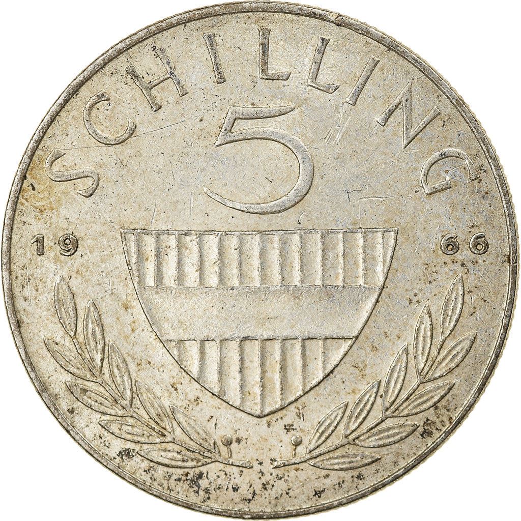 Austria | 5 Schilling Coin | Lipizzaner horse | Km:2889 | 1960 - 1968