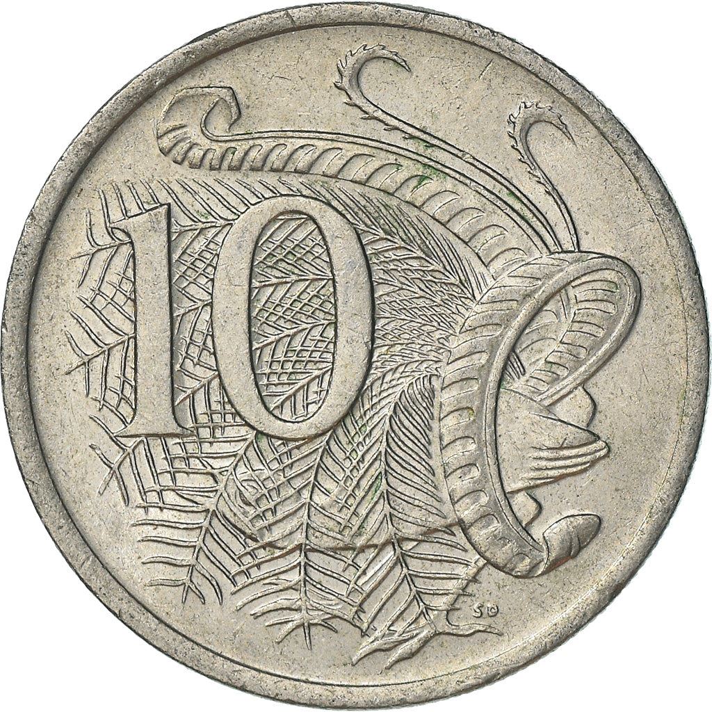 Australia | 10 Cents Coin | Lyrebird | Km:65 | 1966 - 2019