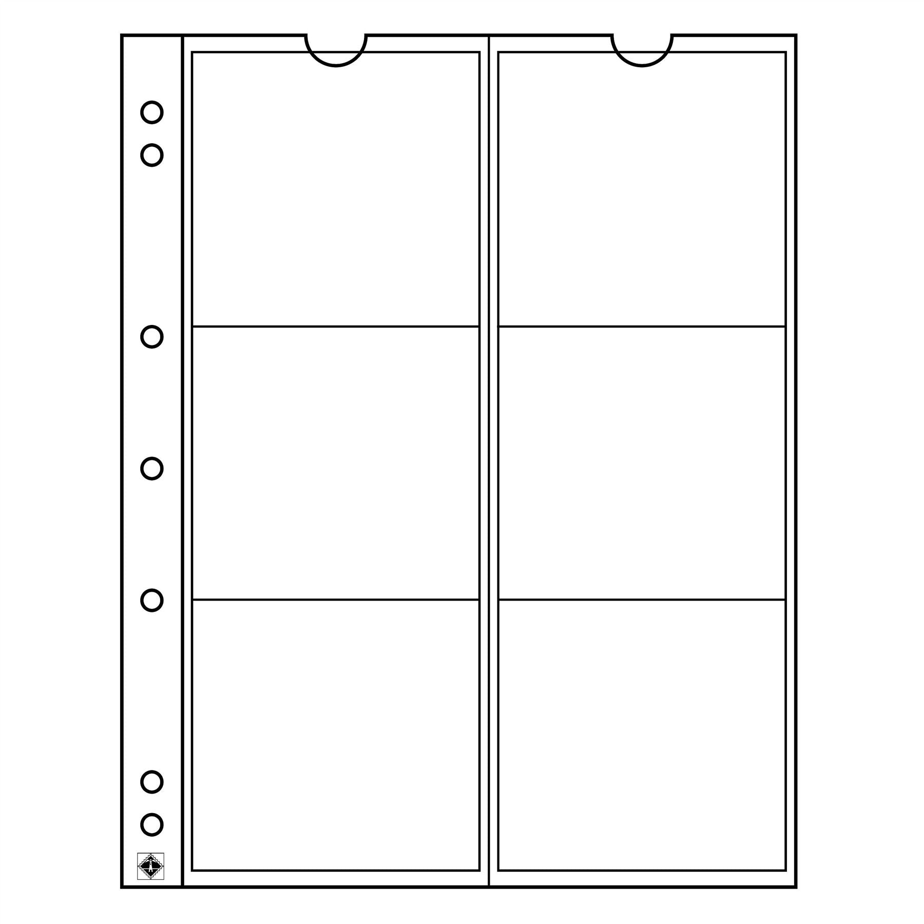 NUMIS Coin Sheets for Coin Albums | Packs of 5 | Different Pocket Configurations