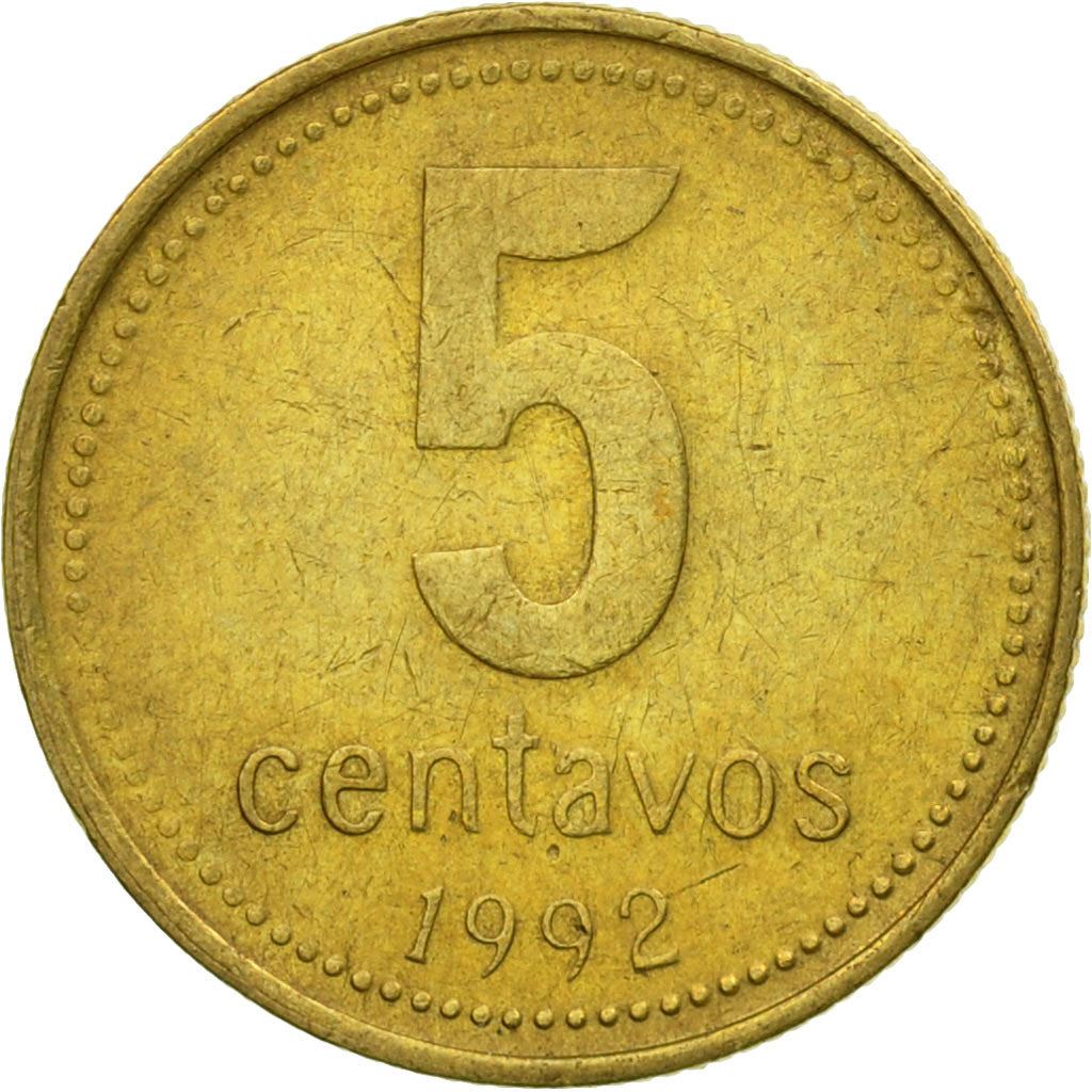 Argentina Coin 5 Centavos | Sol de Mayo | 1992 - 2005