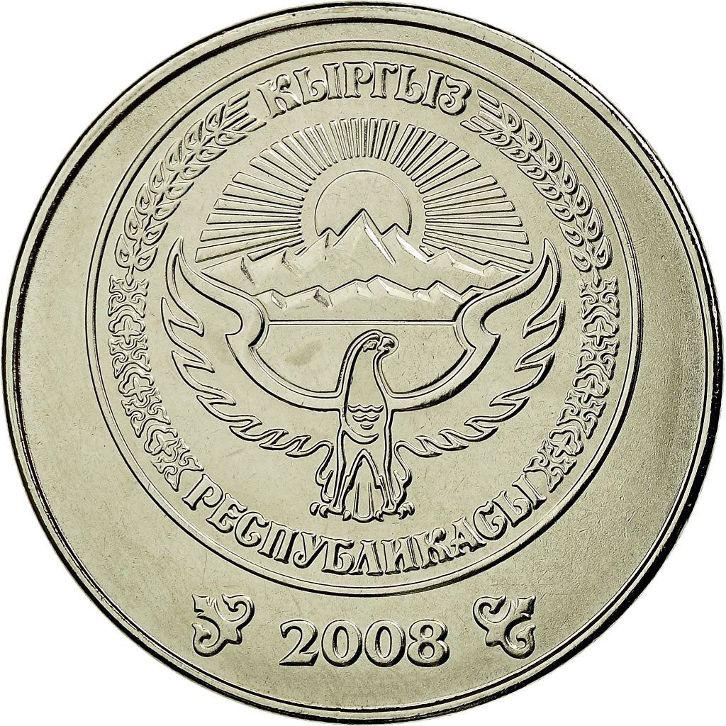 Moneta 3 Som Kirgistan | Falcon | Kookor | KM15 | 2008