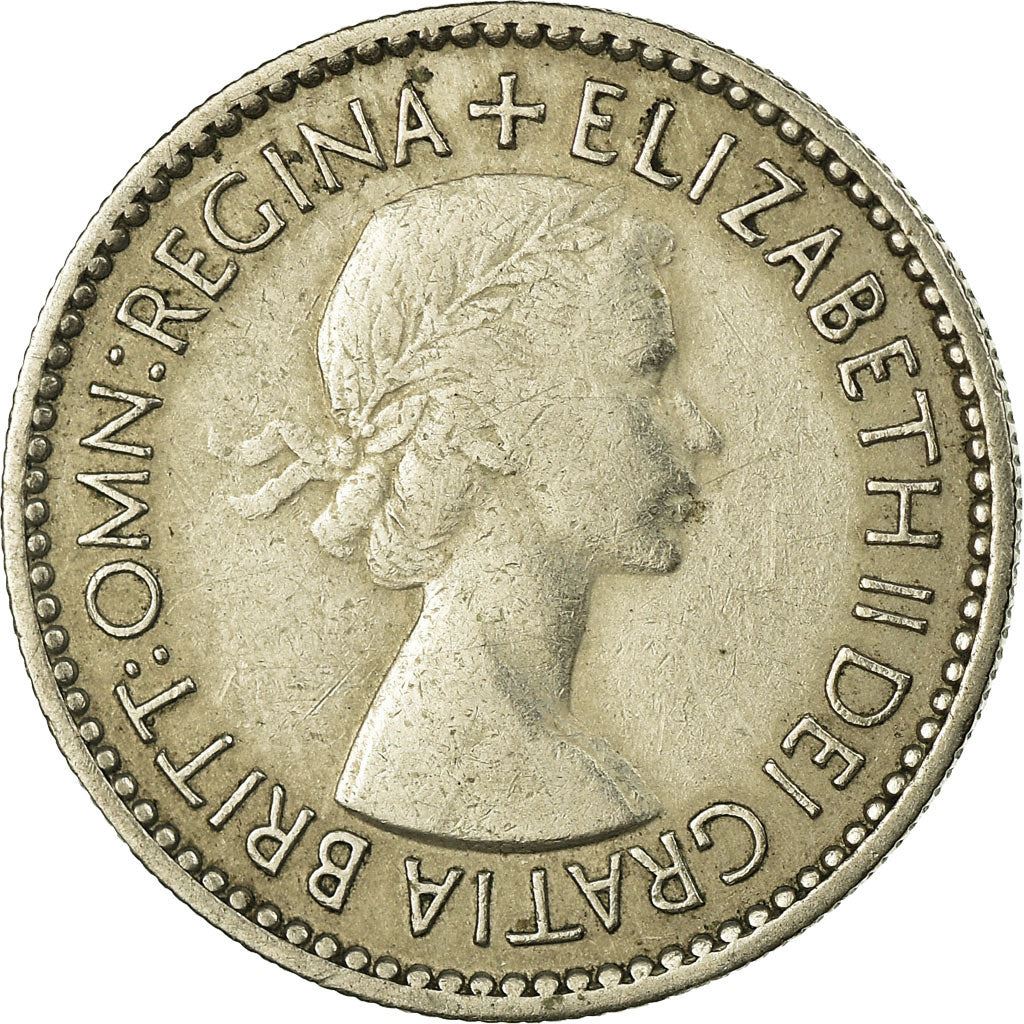 United Kingdom | 6 Pence Coin | Elizabeth II | Km:889 | 1953