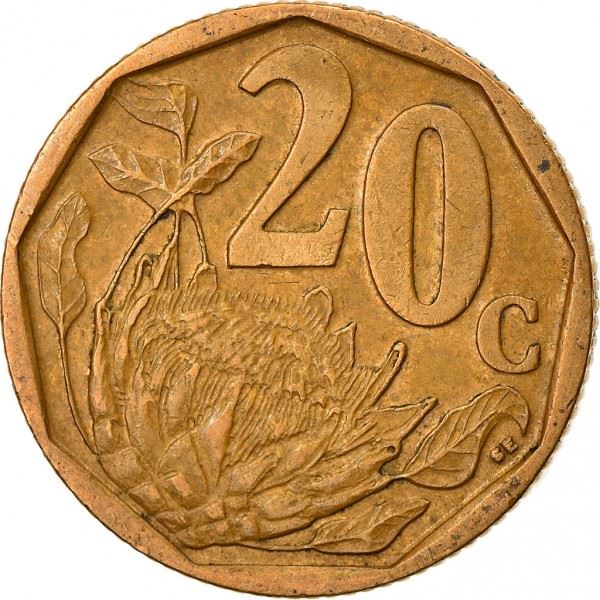 南非20分科萨传说 - uMzantsi Afrika 硬币 KM488 2006 - 2019