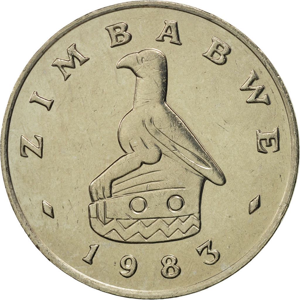 Zimbabwe | 20 Cents Coin | Birchenough Bridge | Km:4 | 1980 - 1997