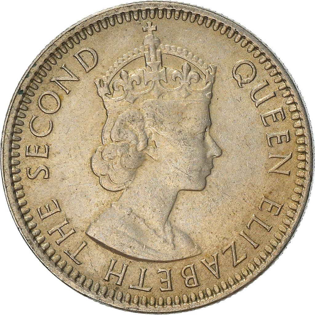 Malaya and British Borneo | 10 Cents Coin | Elizabeth II | Km:2 | 1953 - 1961