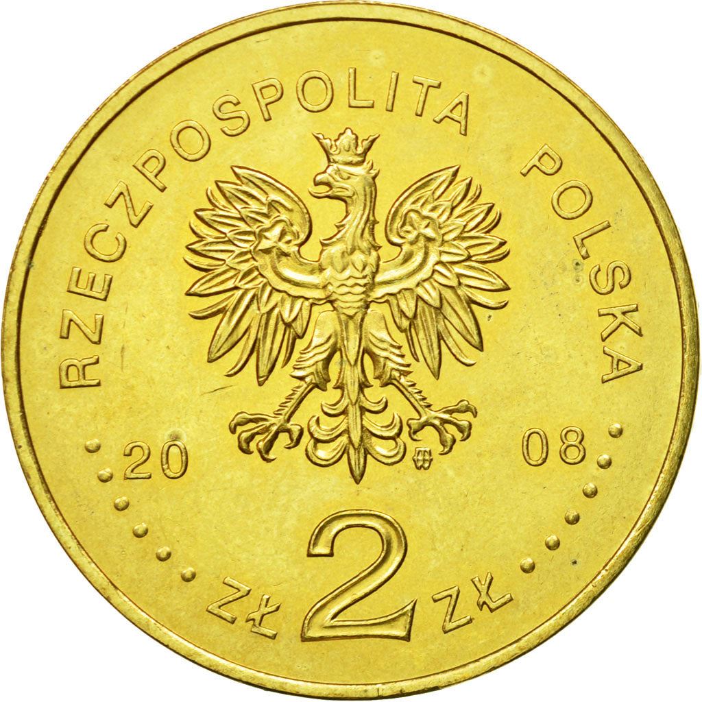 Poland | 2 Zlotys Coin | Greater Poland Uprising | Y:662 | 2008