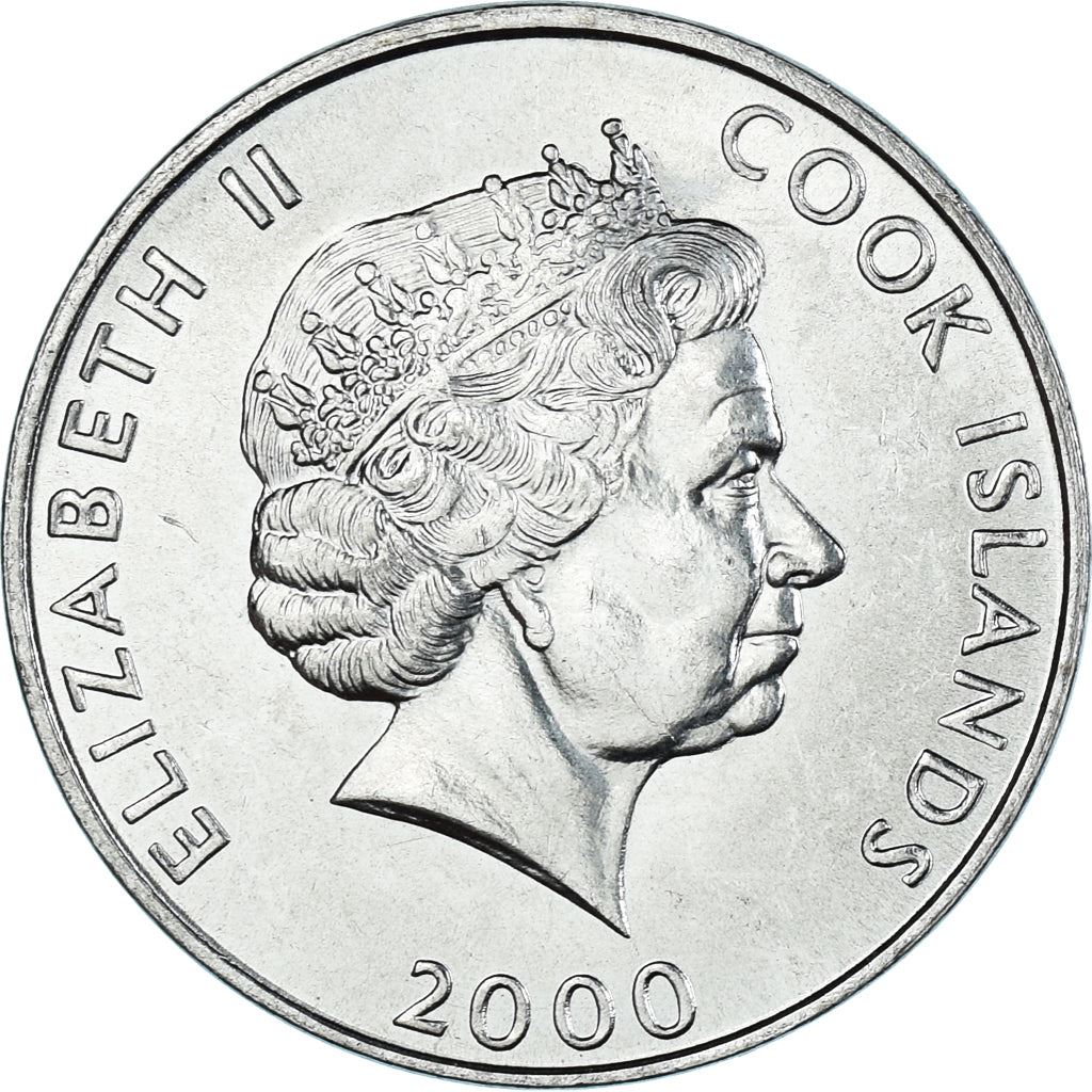 Cookøerne | 5 Cents Mønt | Tangaroa | Km:369 | 2000