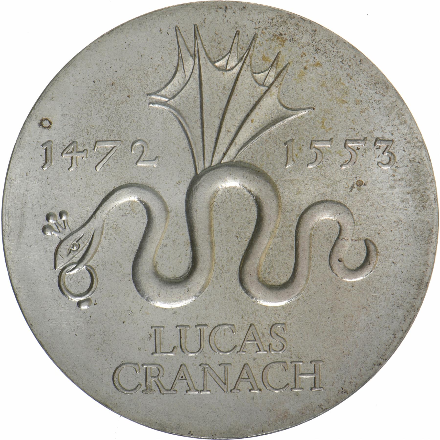 German Democratic Republic | 20 Mark Coin | Lucas Cranach | KM:41 | 1972