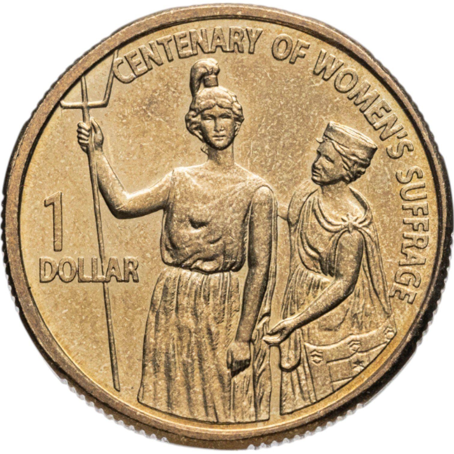 Australia | 1 Dollar Coin | Women's Suffrage | KM:754 | 2003