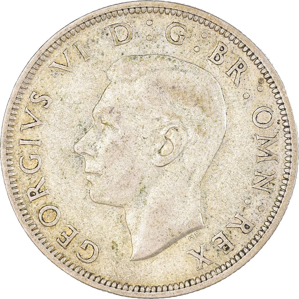 United Kingdom | 1/2 Crown Coin | George VI | KM:856 | 1937 - 1946