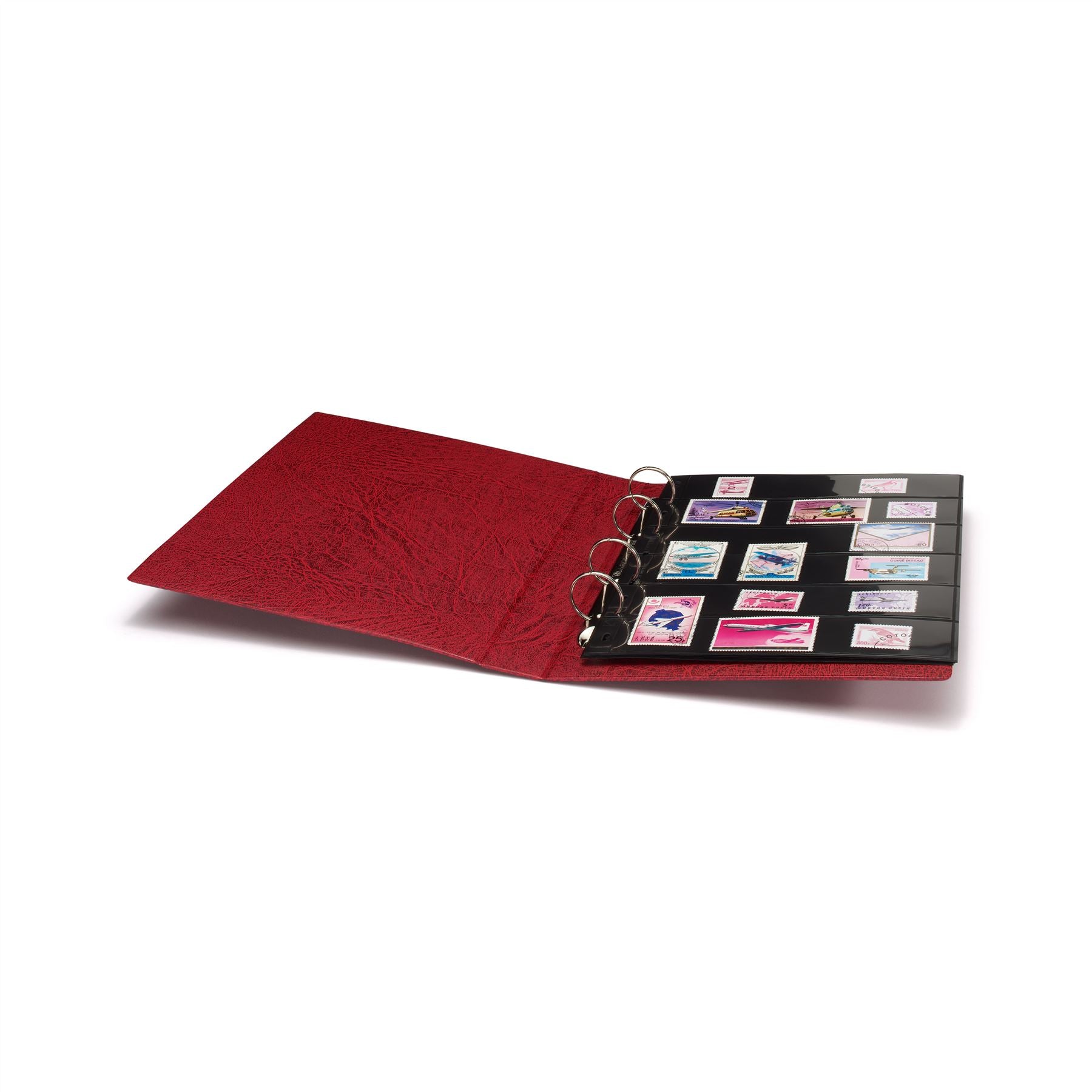 OPTIMA F Ring Binder | Coin and Banknote Album | Slipcase Optional | Up to 50 Sheet Capacity | 5 Color Options