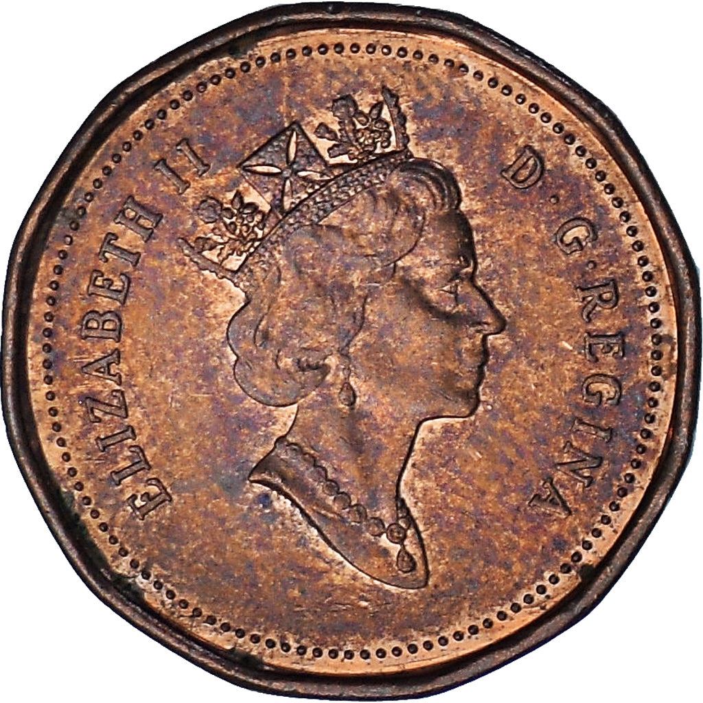 Canada | 1 Cent Coin | Queen Elizabeth II | Km:181 | 1990 - 1996