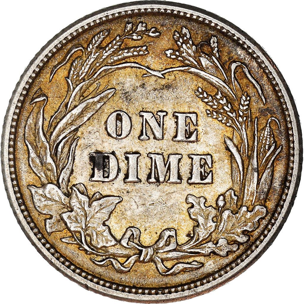 미국 | 1 다임 동전 | 바버 다임 | KM:113 | 1892 - 1916