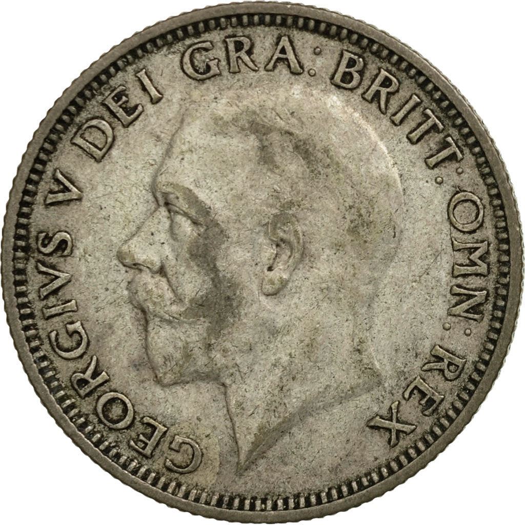 United Kingdom | 1 Shilling Coin | George V | Km:816A | 1920 - 1926