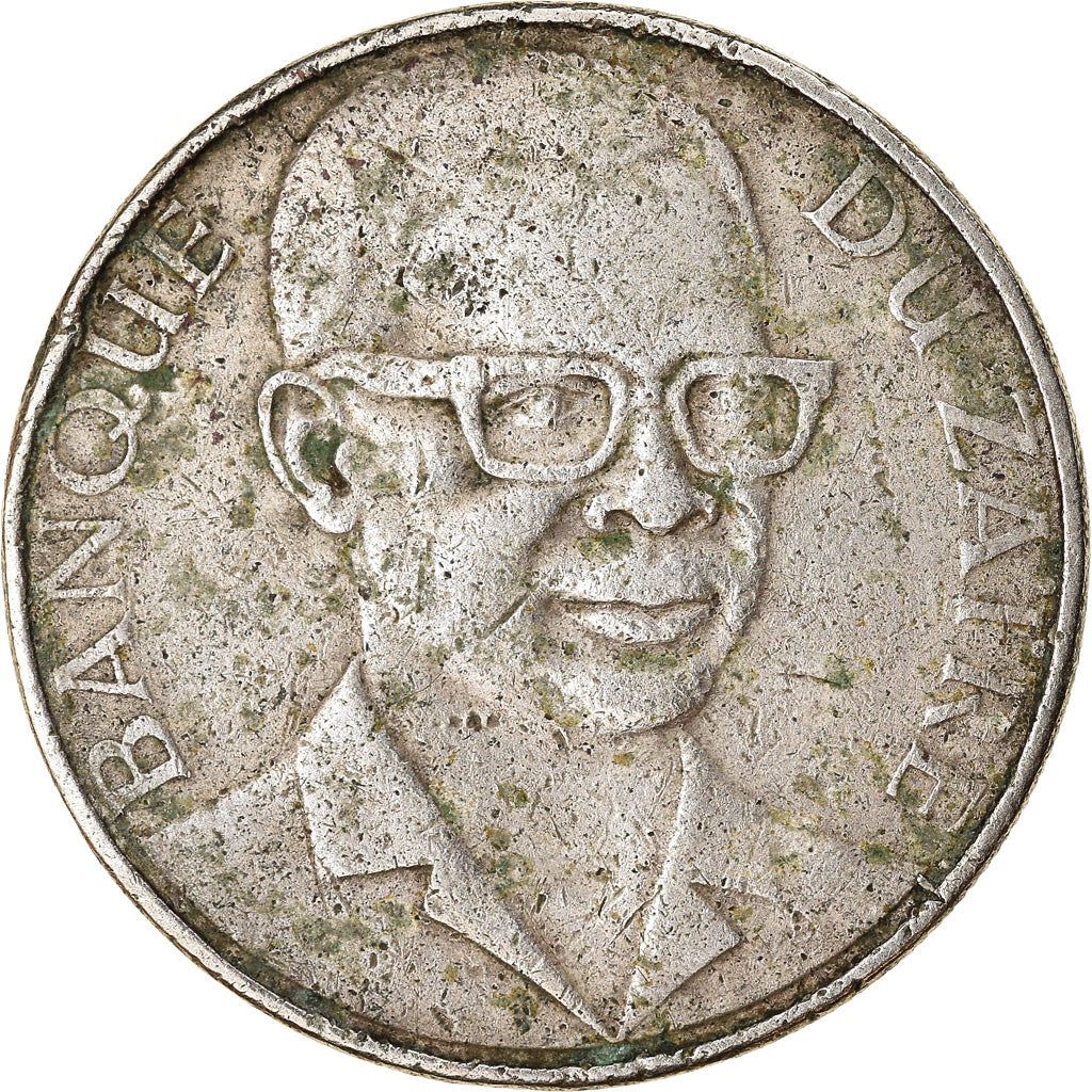 Zaire | 10 Makuta Coin | Mobutu Sese Seko | Km:7 | 1973 - 1978