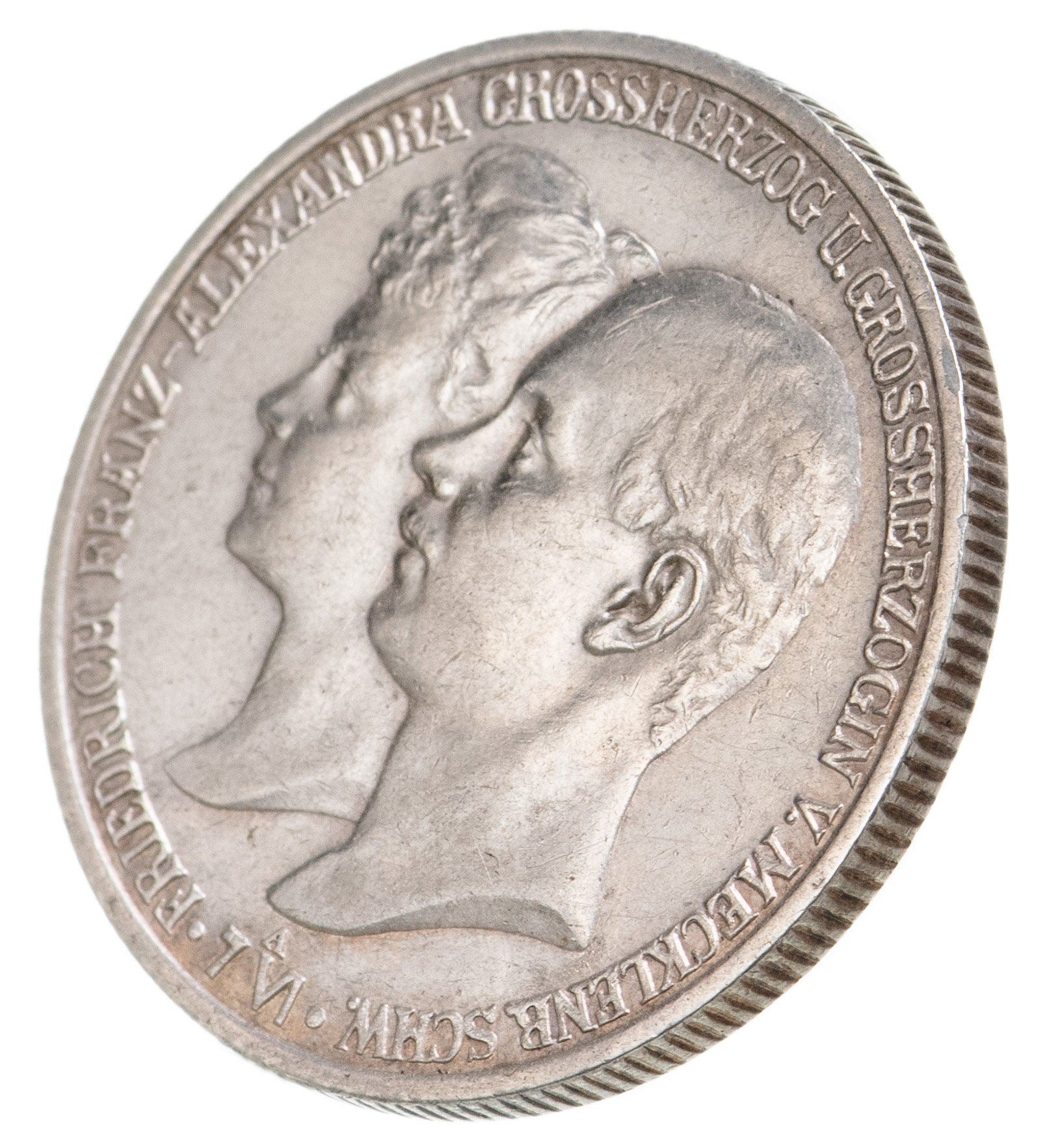 German Empire 1 Mark Coin | Deutsches Reich | Wilhelm II | Type 2 - Small Shield | KM14 | 1891 - 1916