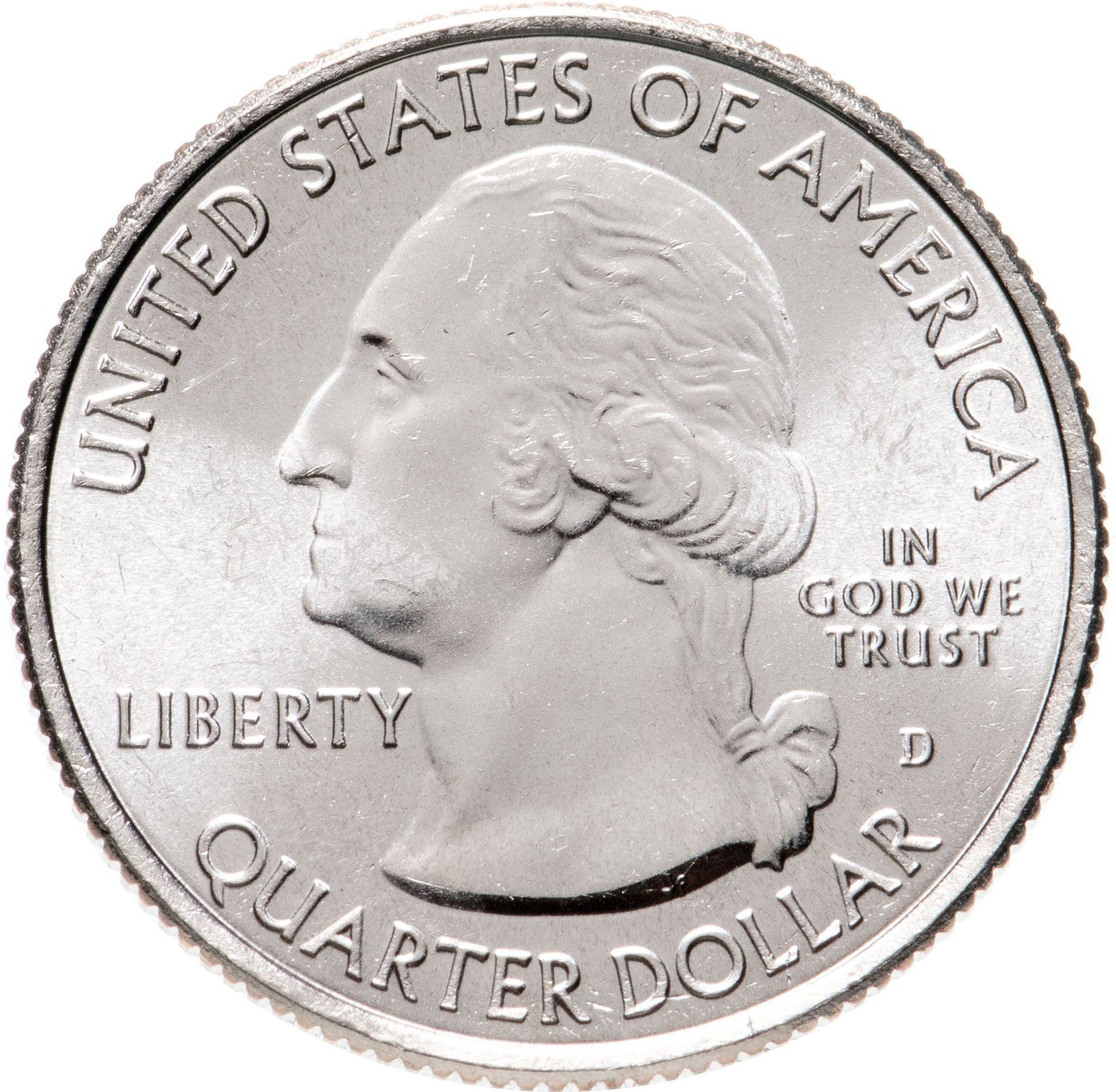 United States | ¼ Dollar Coin | Copper-nickel clad copper | Frank Church River of No Return Wilderness, Idaho | KM:697 | 2019