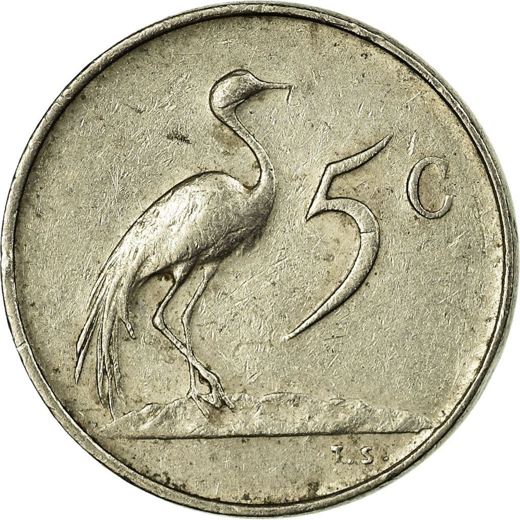 South Africa 5 Cents SUID-AFRIKA - SOUTH AFRICA Coin KM84 1970 - 1989