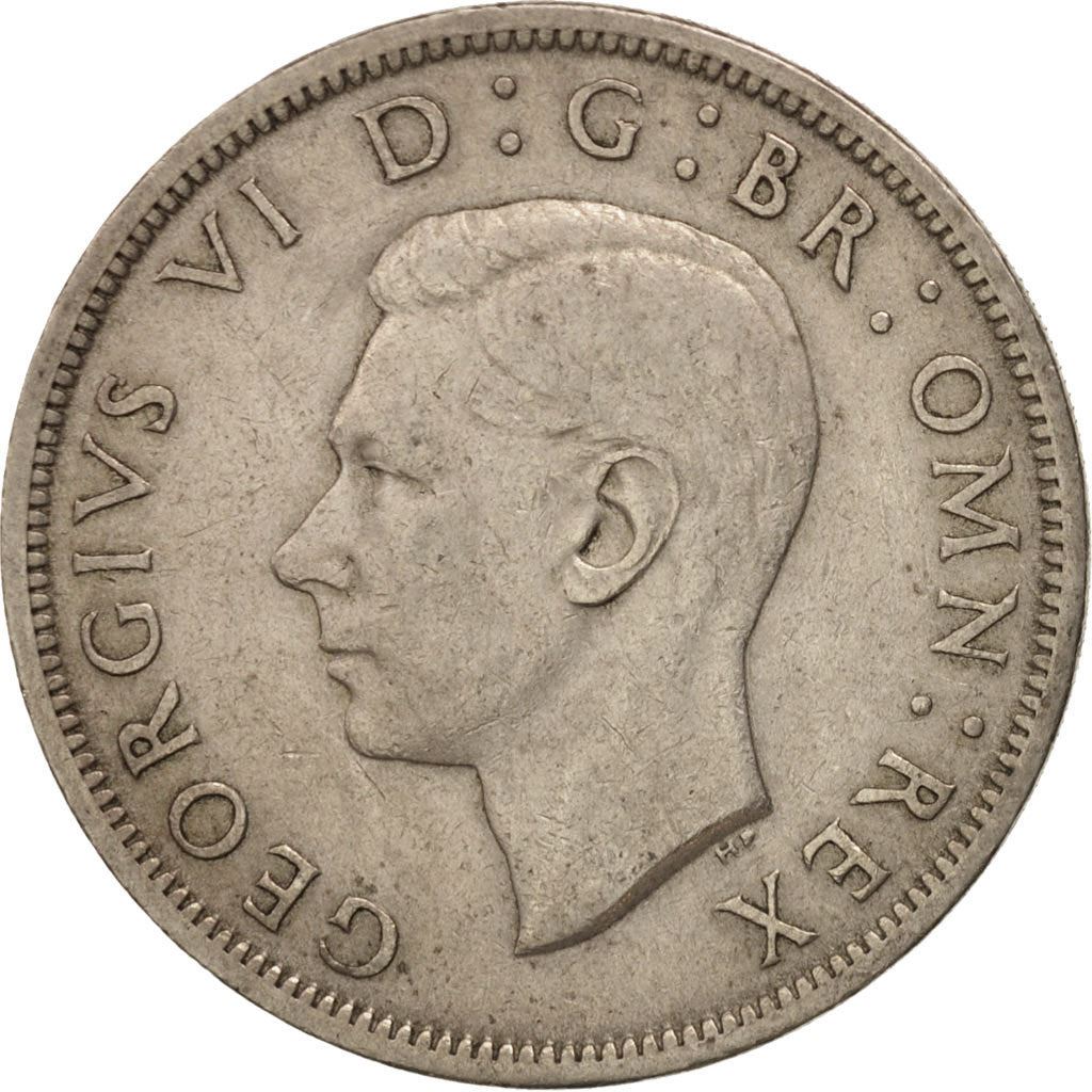 United Kingdom | 1/2 Crown Coin | George VI | Km:879 | 1949 - 1952