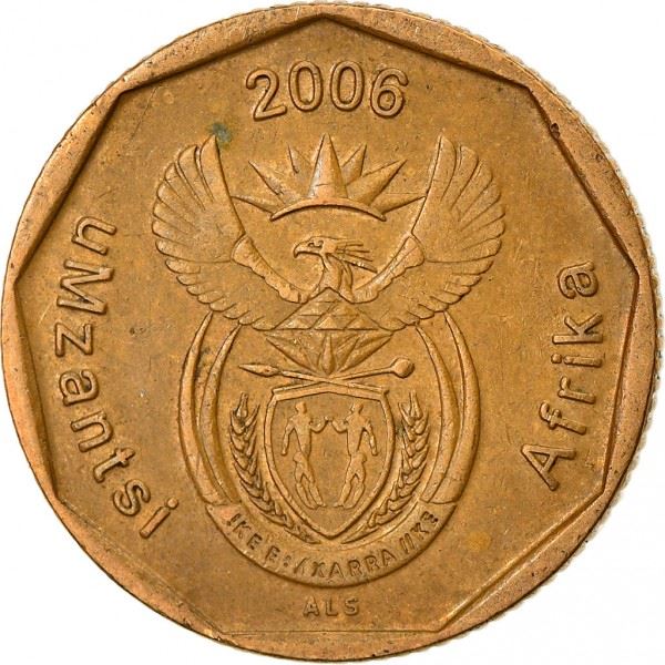 南非20分科萨传说 - uMzantsi Afrika 硬币 KM488 2006 - 2019