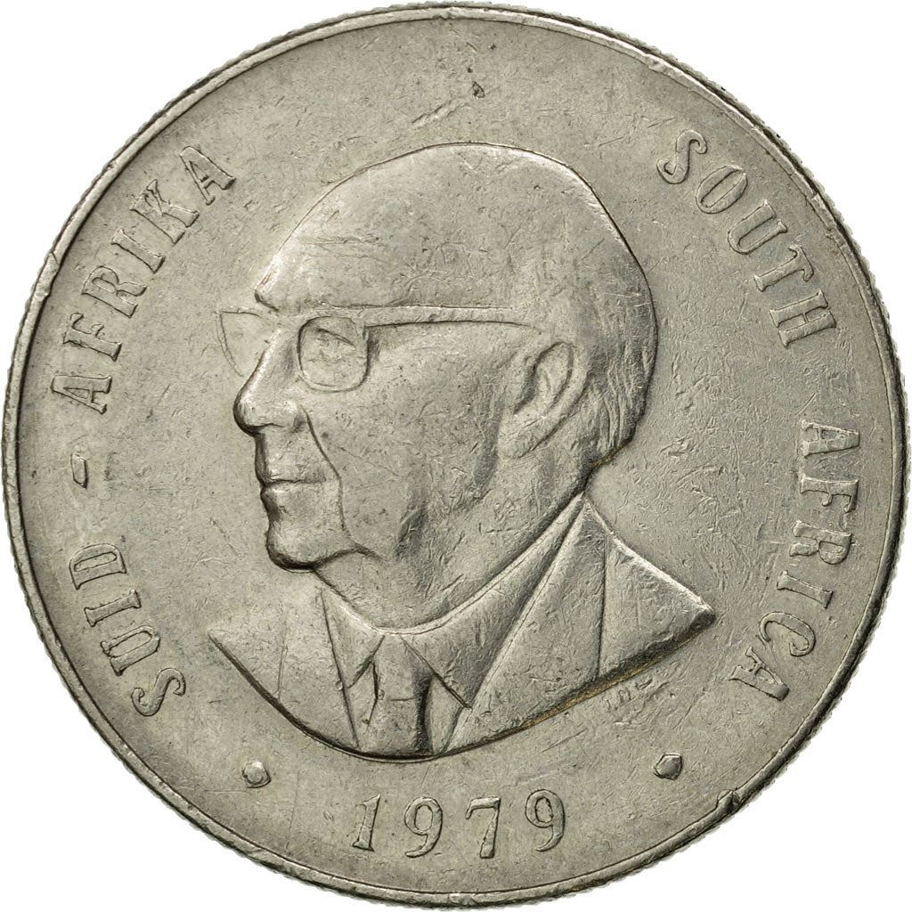 South Africa 1 Rand Coin | Nicolaas J. Diederichs | KM104 | 1979