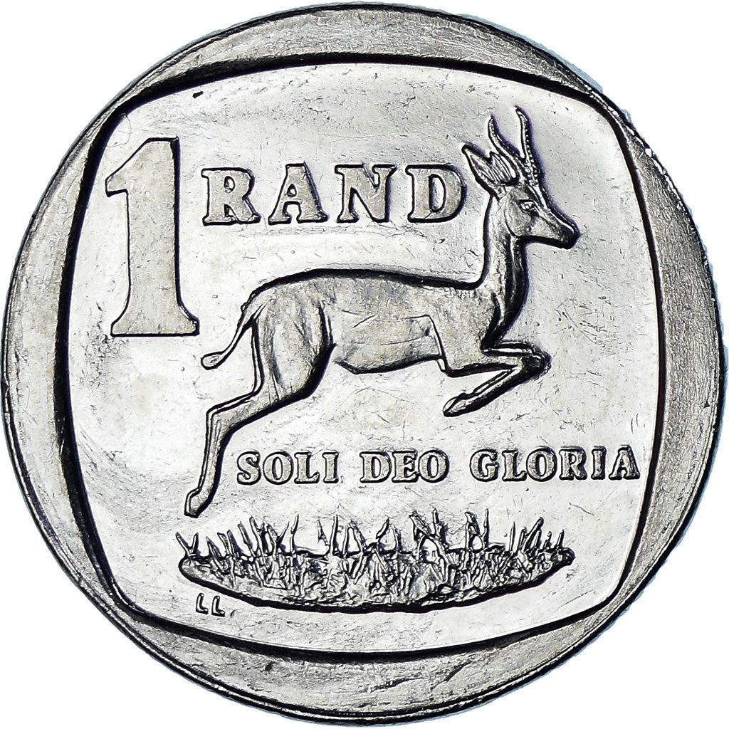 South Africa | 1 Rand Coin | Animals | Springbok | Km:227 | 2000 - 2001